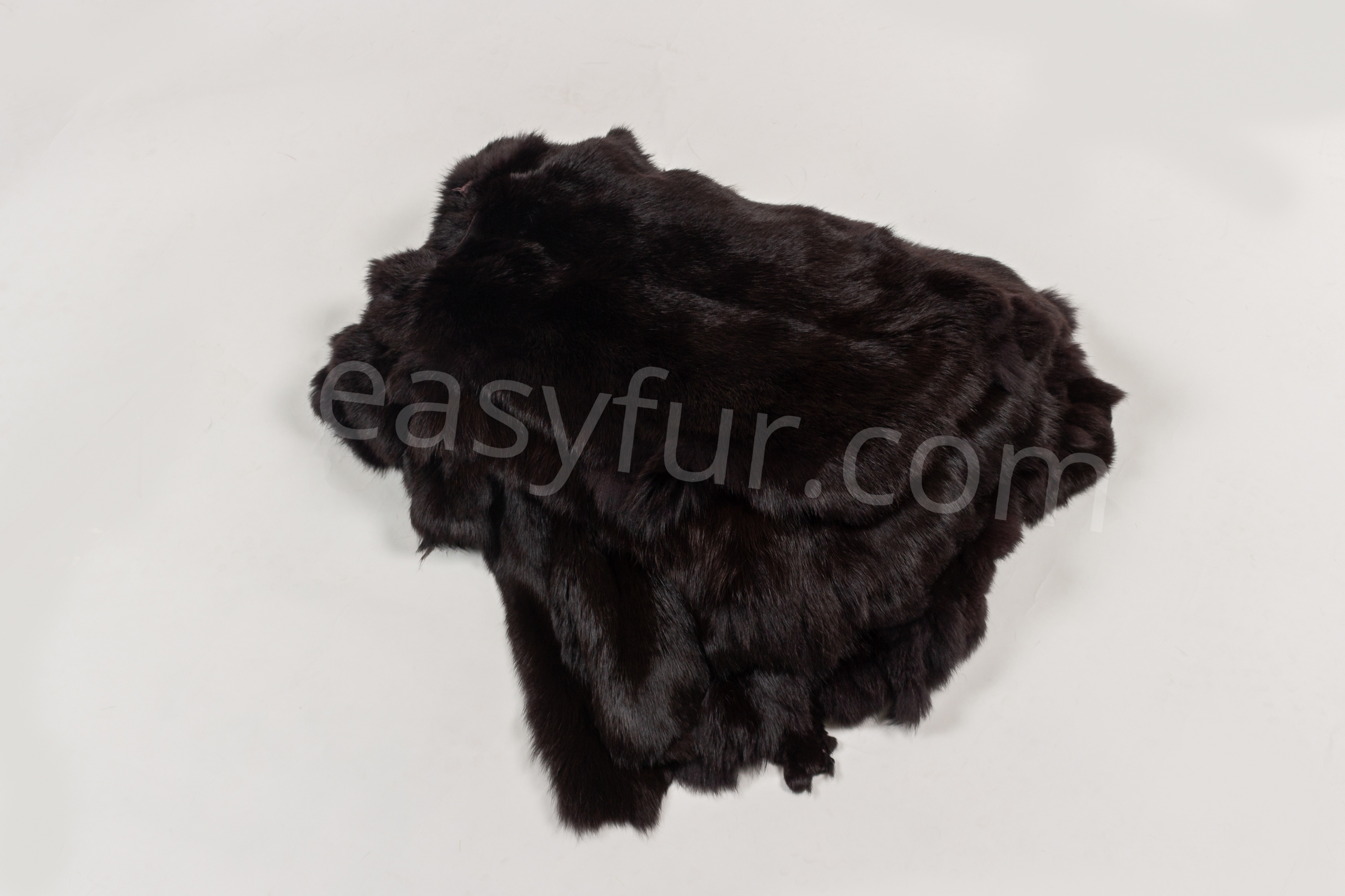 Rabbit Furs Dark Brown