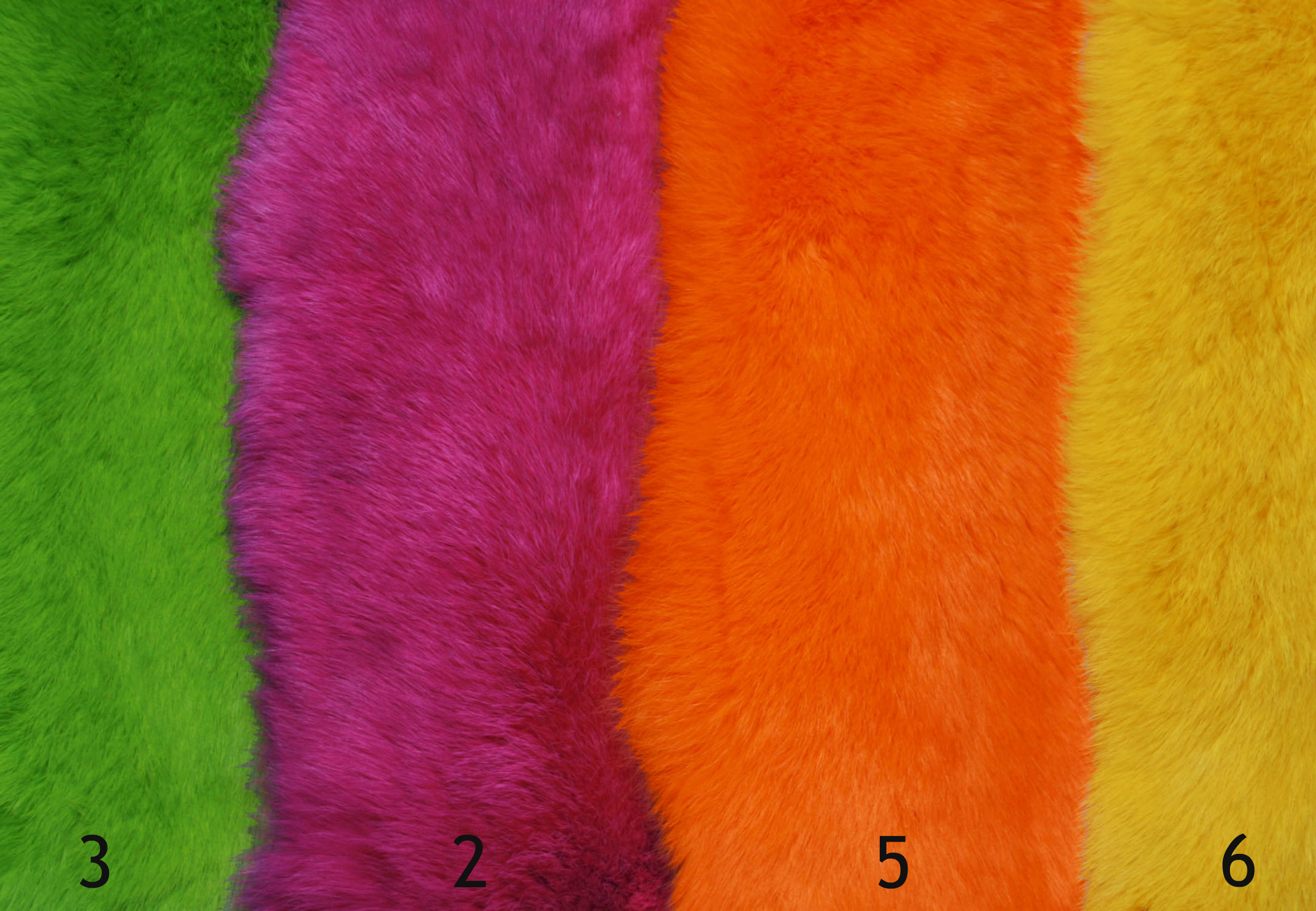 3-5240-Colorations-Rabbit-Furs-Kaninchenfelle