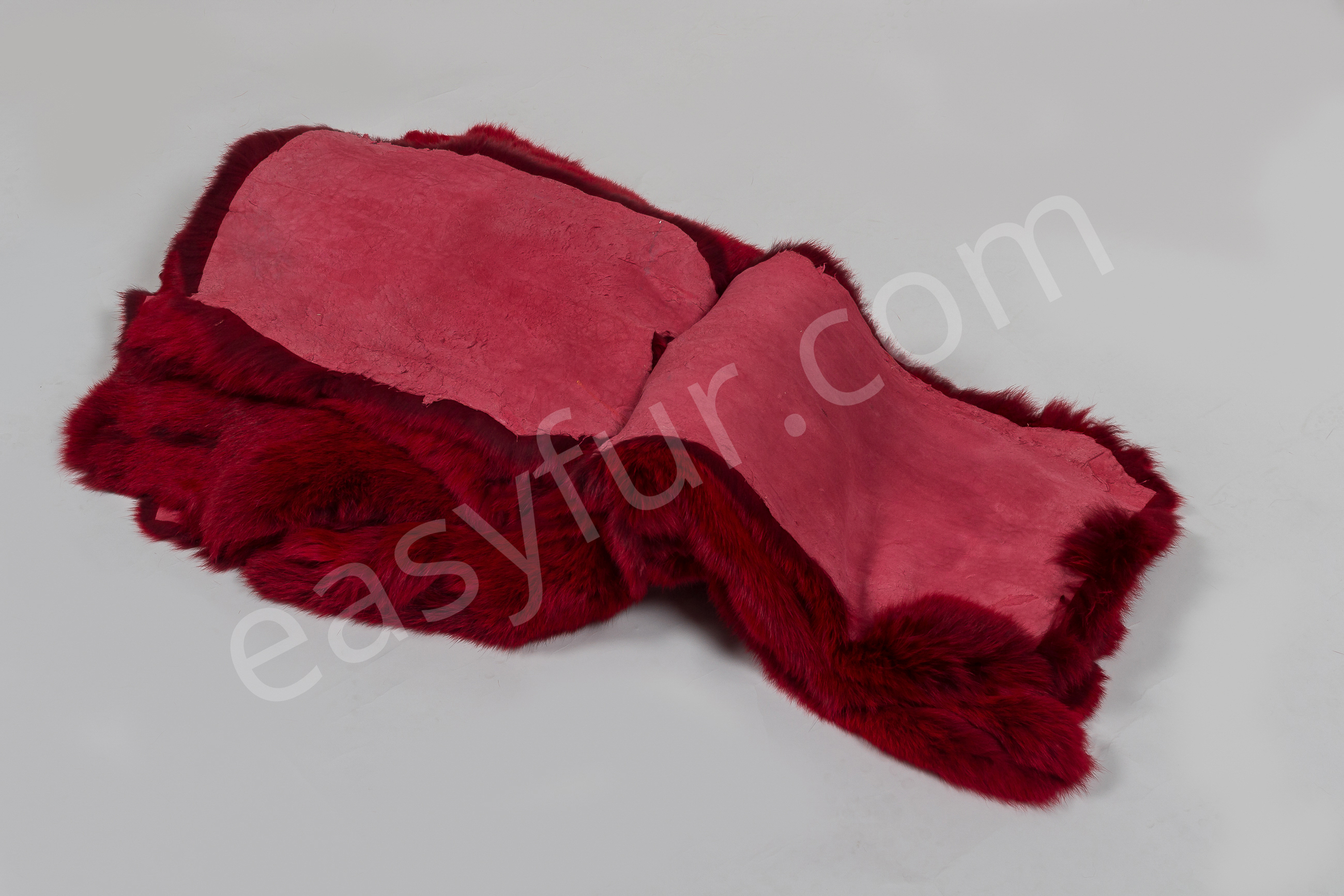 3-1839-Kaninchenfelle-Feuerrot-Rabbit-Fur-Skins-Easyfur