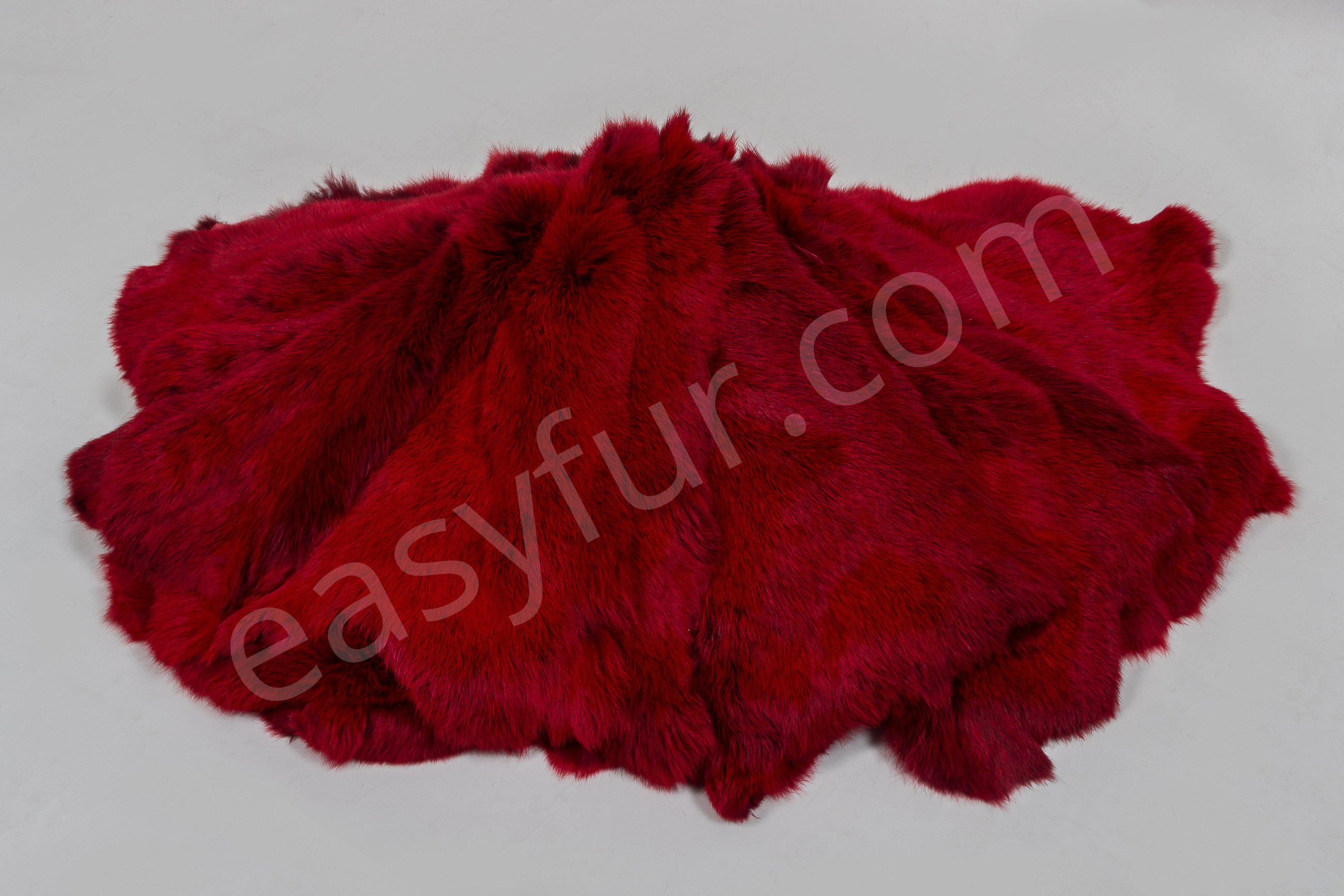 4-1839-Kaninchenfelle-Feuerrot-Rabbit-Fur-Skins-Easyfur
